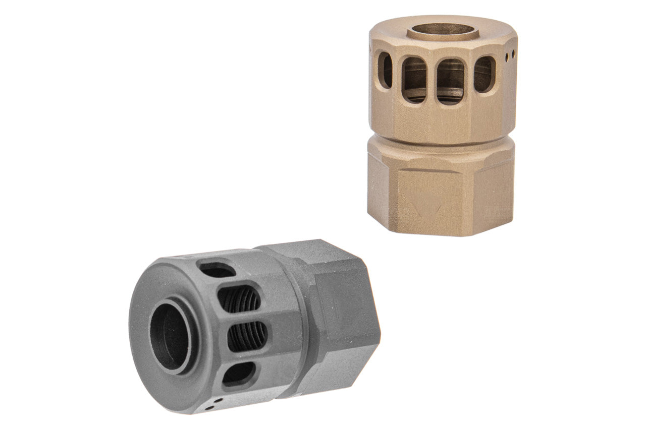 Pro-Arms 14mm CCW VP Style Airsoft Compensator / Flash Hider-Dark Earth ( DE )