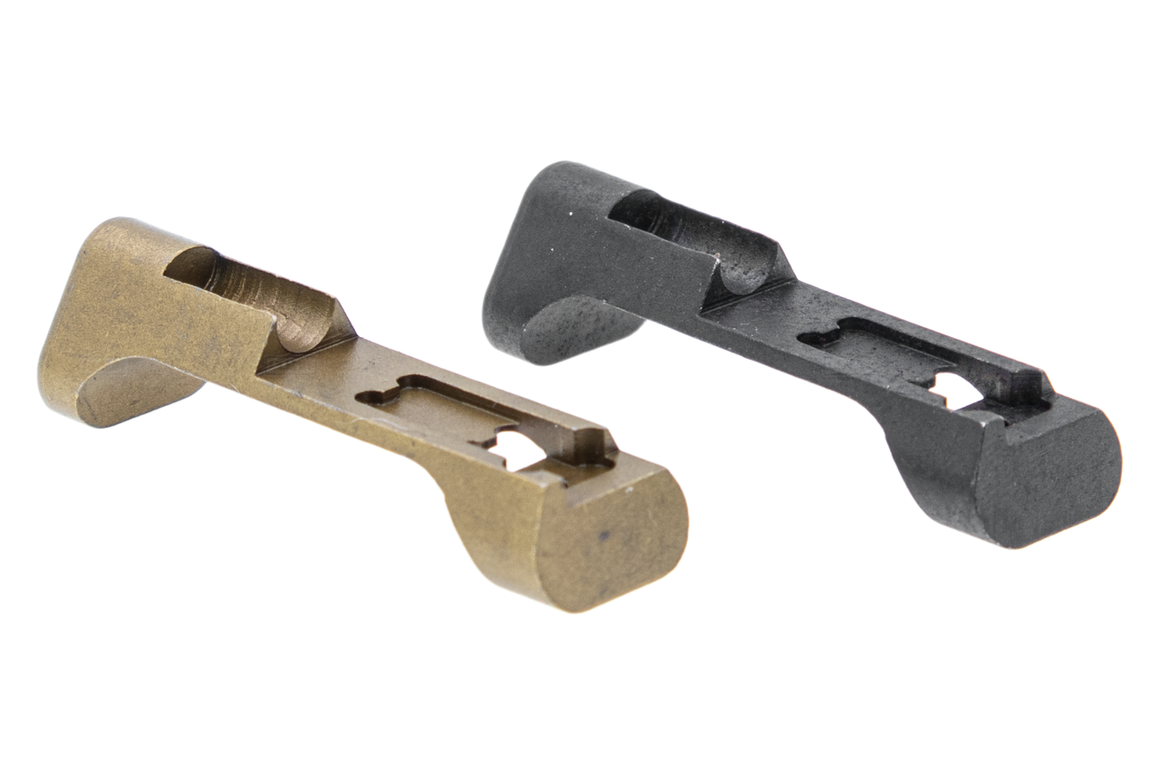 Pro-Arms Stainless Steel PVD Magazine Release for SIG AIR / VFC P320 M17 M18 Airsoft GBB Pistol Series ( Black / FDE )-FDE