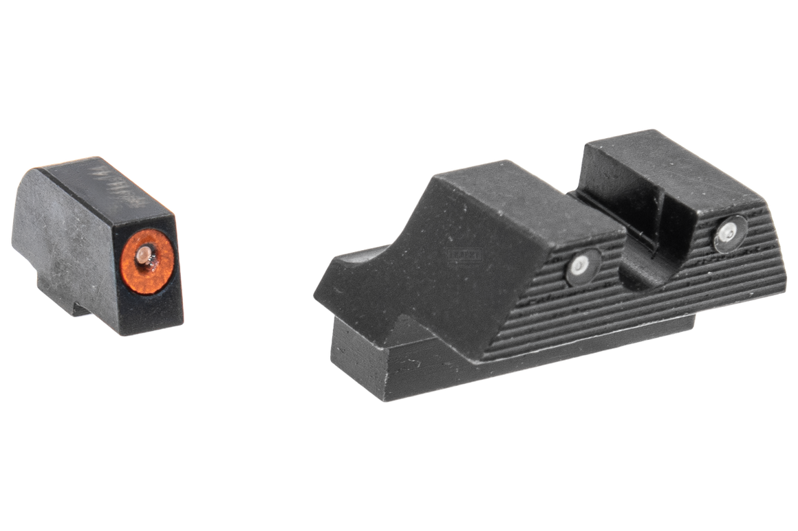 Pro-Arms XD Style Tritium CNC Steel Suppressor Sight Set for Marui TM G Series ( G Model ) ( Limited Edition )