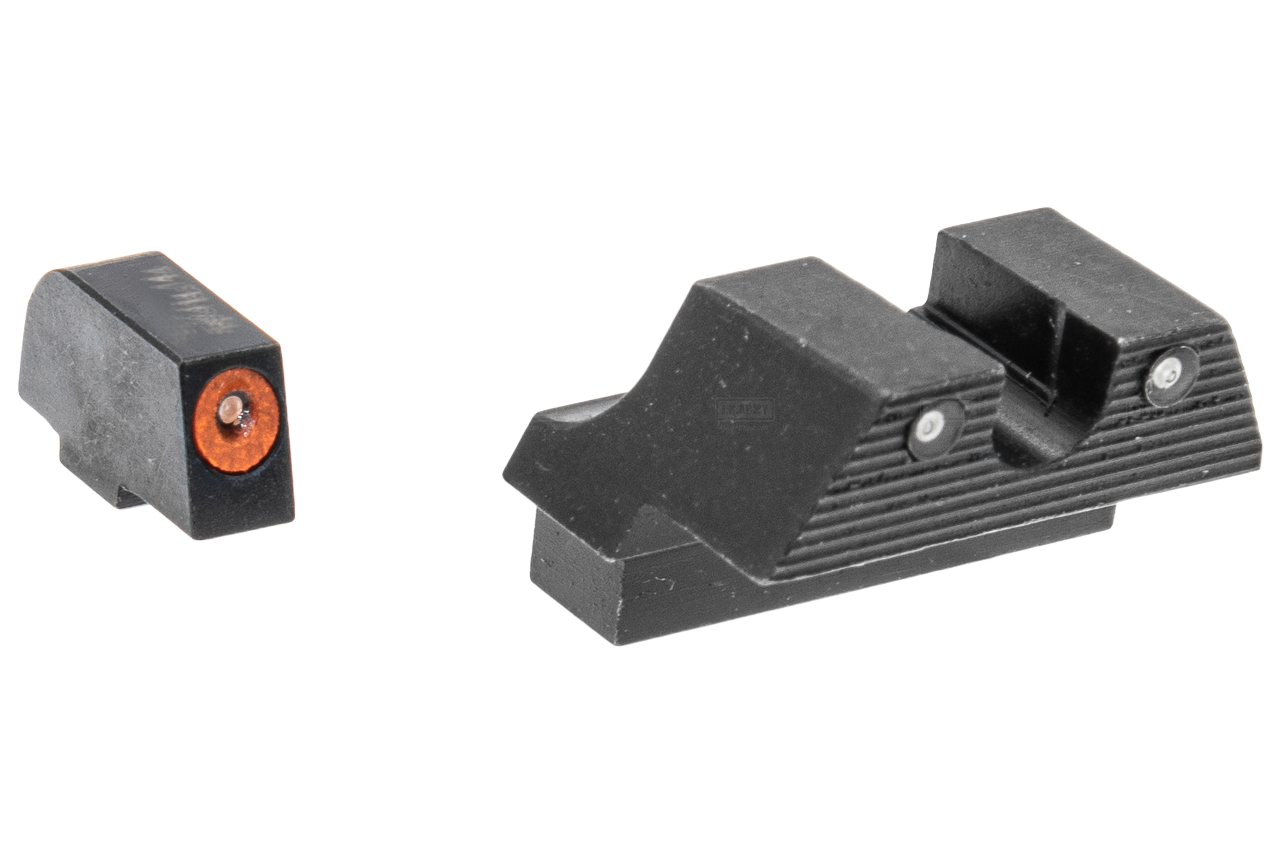 Pro-Arms XD Style Tritium CNC Steel Suppressor Sight Set for Marui TM G Series ( G Model ) ( Limited Edition )