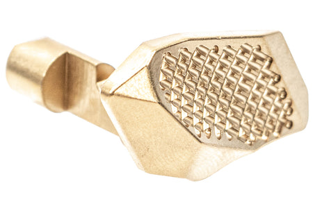 Pro-Arms Takedown Lever V1 Thumb Rest CNC Steel For SIG AIR / VFC P320 M17 M18 GBBP ( Black DLC / Titanium Coating )-Titanium Gold