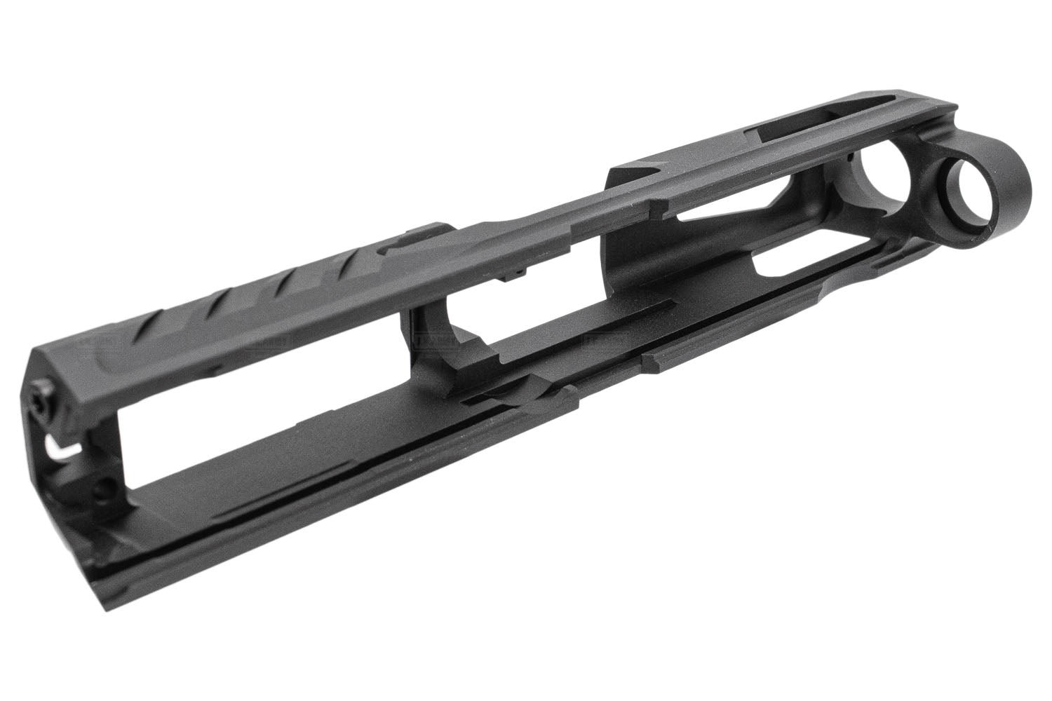 Pro-Arms K Style RMR Slide w/ Comp for SIG AIR / VFC P320 M17 M18 GBB Pistol Series ( Black / Grey )-Black