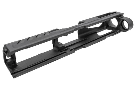 Pro-Arms K Style RMR Slide w/ Comp for SIG AIR / VFC P320 M17 M18 GBB Pistol Series ( Black / Grey )-Black