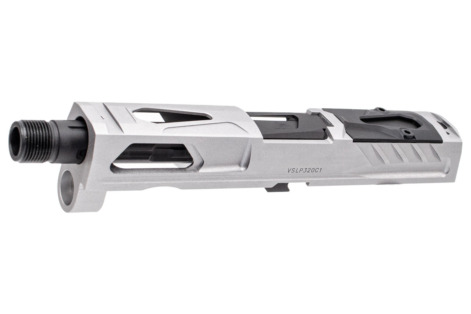 Pro-Arms K Style RMR Slide w/ Comp for SIG AIR / VFC P320 M17 M18 GBB Pistol Series ( Black / Grey )-Grey