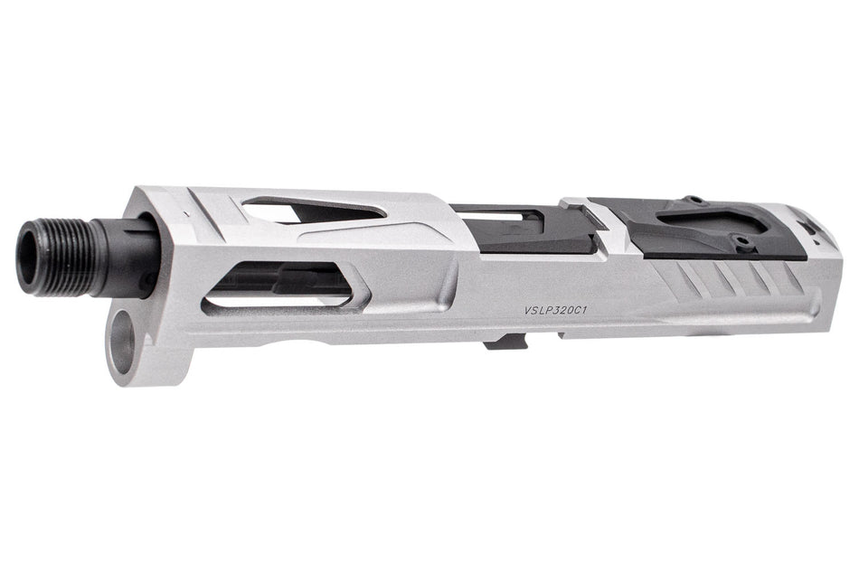 Pro-Arms K Style RMR Slide w/ Comp for SIG AIR / VFC P320 M17 M18 GBB Pistol Series ( Black / Grey )-Grey