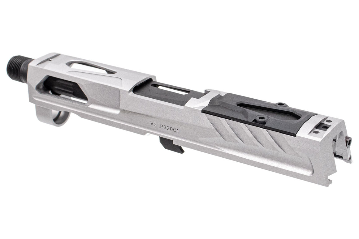 Pro-Arms K Style RMR Slide w/ Comp for SIG AIR / VFC P320 M17 M18 GBB Pistol Series ( Black / Grey )-Grey