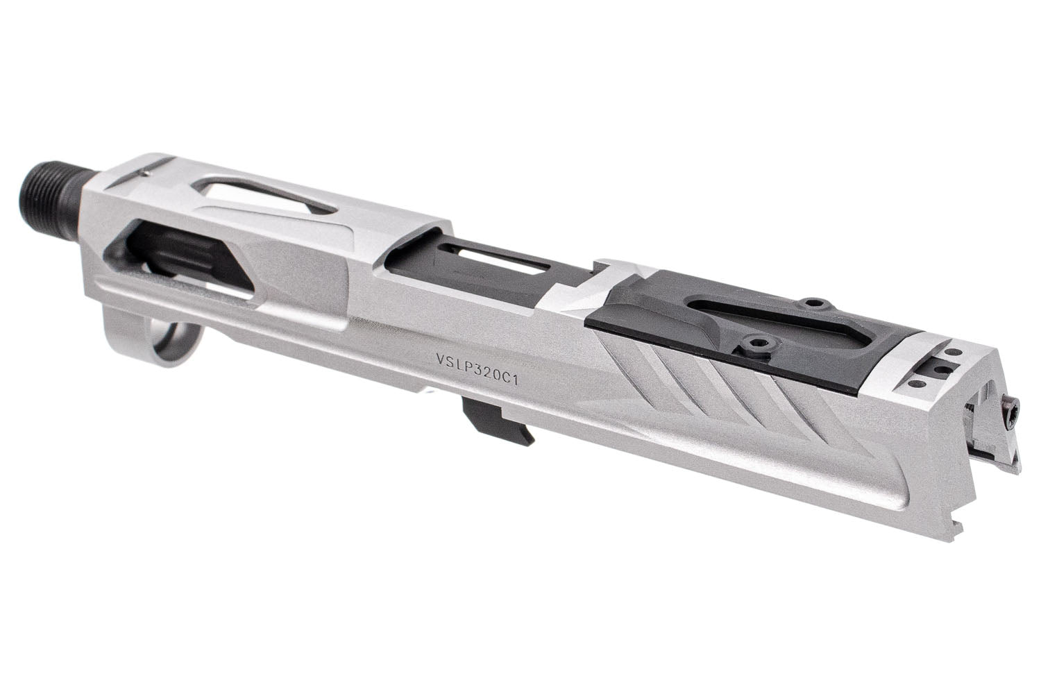 Pro-Arms K Style RMR Slide w/ Comp for SIG AIR / VFC P320 M17 M18 GBB Pistol Series ( Black / Grey )-Grey