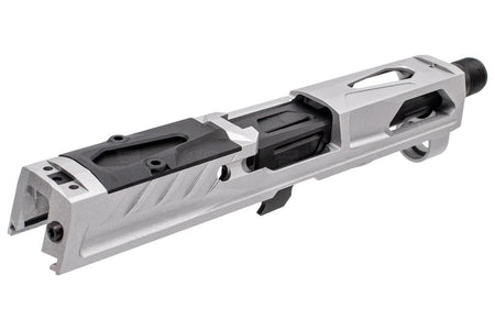 Pro-Arms K Style RMR Slide w/ Comp for SIG AIR / VFC P320 M17 M18 GBB Pistol Series ( Black / Grey )-Grey