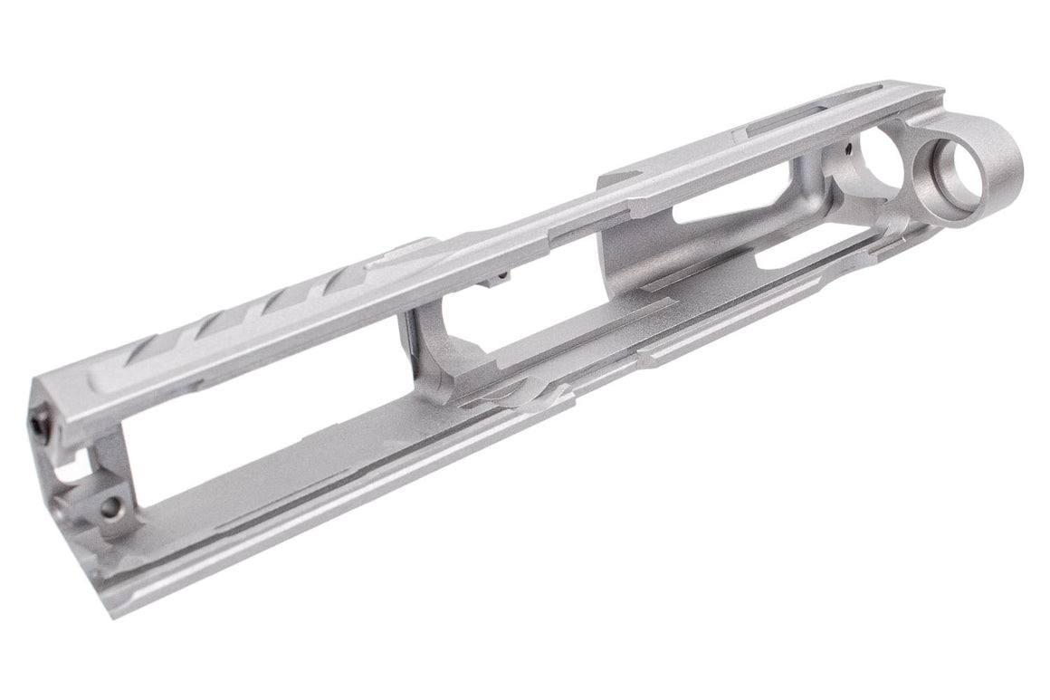 Pro-Arms K Style RMR Slide w/ Comp for SIG AIR / VFC P320 M17 M18 GBB Pistol Series ( Black / Grey )-Grey