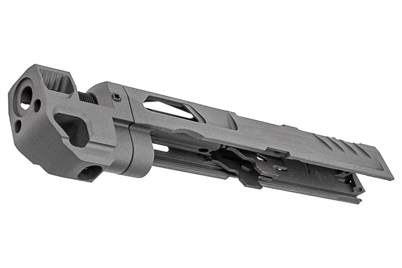 Pro-Arms Killer Style Steel Slide Set With Compensator For SIG AIR / VFC P320 M18 X Carry GBBP ( Cerakote Version ) -Grey
