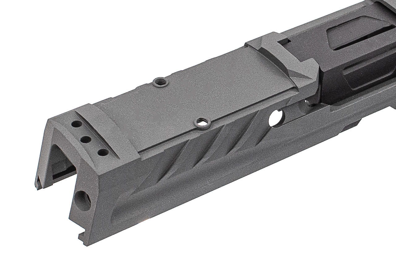 Pro-Arms Killer Style Steel Slide Set With Compensator For SIG AIR / VFC P320 M18 X Carry GBBP ( Cerakote Version ) -Grey