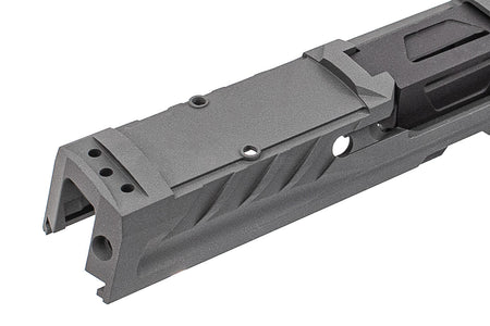 Pro-Arms Killer Style Steel Slide Set With Compensator For SIG AIR / VFC P320 M18 X Carry GBBP ( Cerakote Version ) -Grey