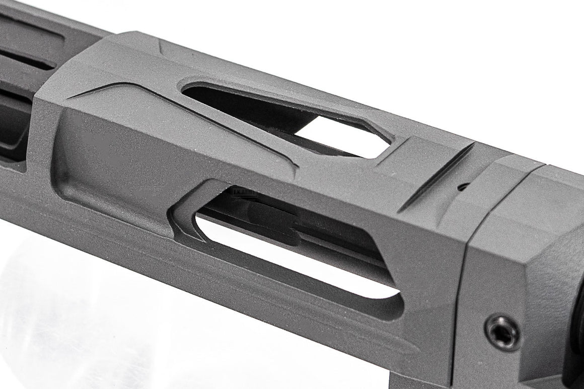 Pro-Arms Killer Style Steel Slide Set With Compensator For SIG AIR / VFC P320 M18 X Carry GBBP ( Cerakote Version ) -Grey