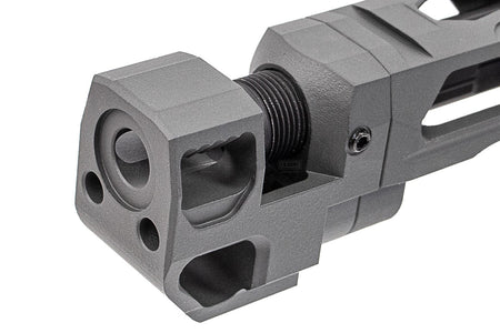 Pro-Arms Killer Style Steel Slide Set With Compensator For SIG AIR / VFC P320 M18 X Carry GBBP ( Cerakote Version ) -Grey