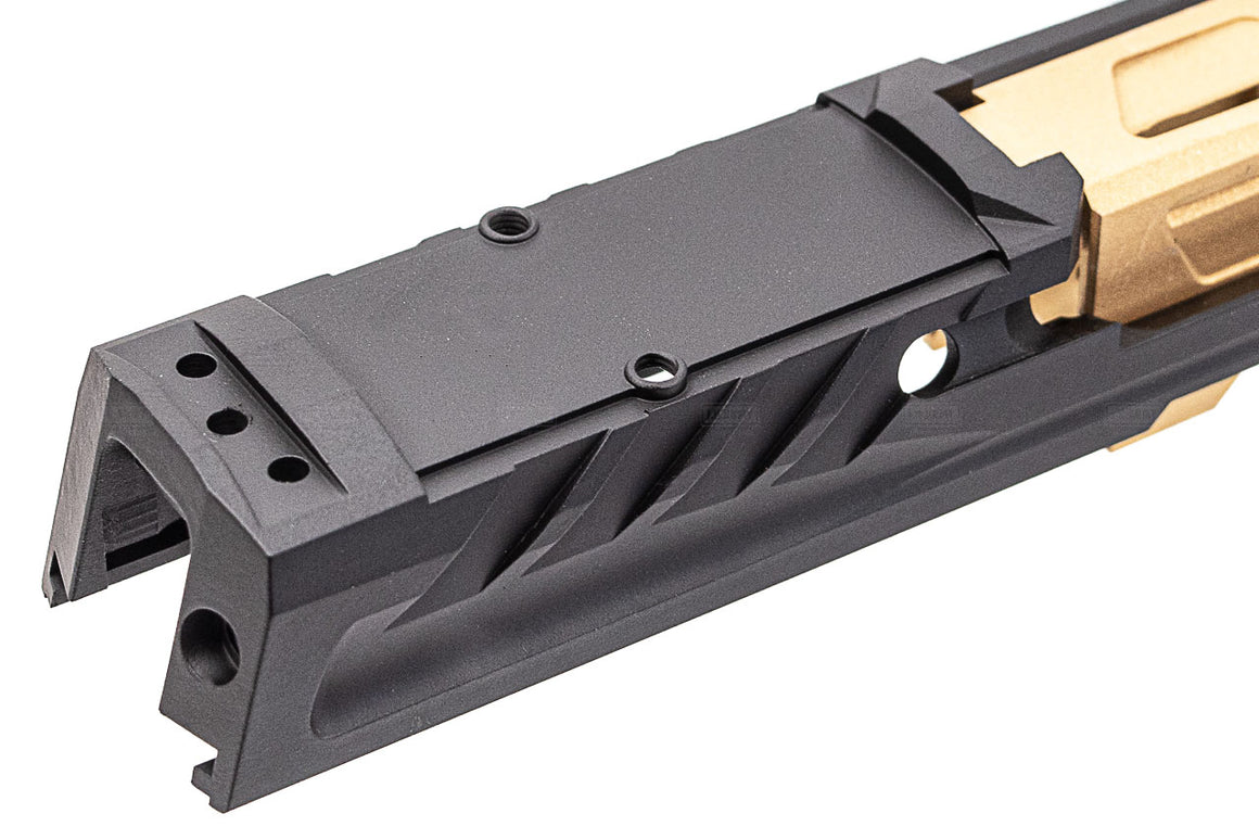 Pro-Arms Killer Style Steel Slide Set With Compensator For SIG AIR / VFC P320 M18 X Carry GBBP ( Cerakote Version ) -Black