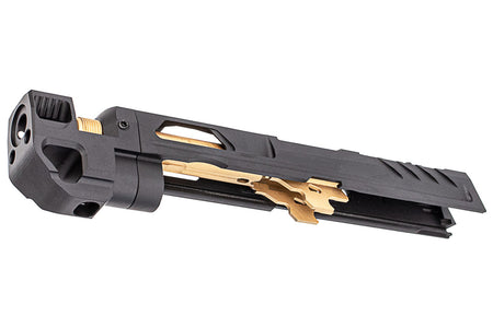 Pro-Arms Killer Style Steel Slide Set With Compensator For SIG AIR / VFC P320 M18 X Carry GBBP ( Cerakote Version ) -Black