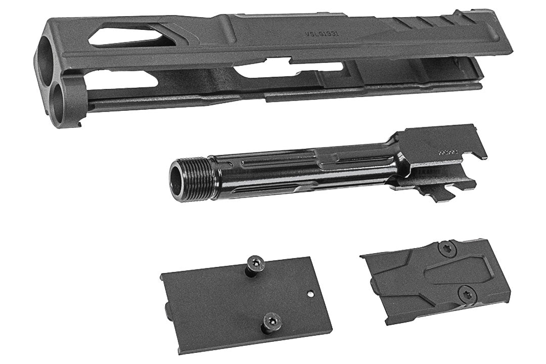 Pro-Arms CNC Aluminum Killer Style Slide Set For UMAREX / VFC Glock 19X / 19 Gen4 / G45 GBBP Series