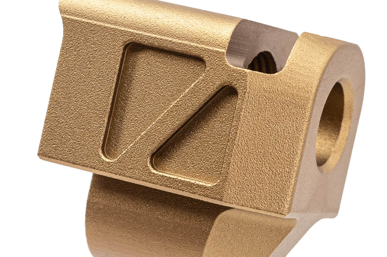 Pro-Arms PM-Style 14mm CCW Compensator For Marui TM G17 Gen5 MOS GBBP -FDE