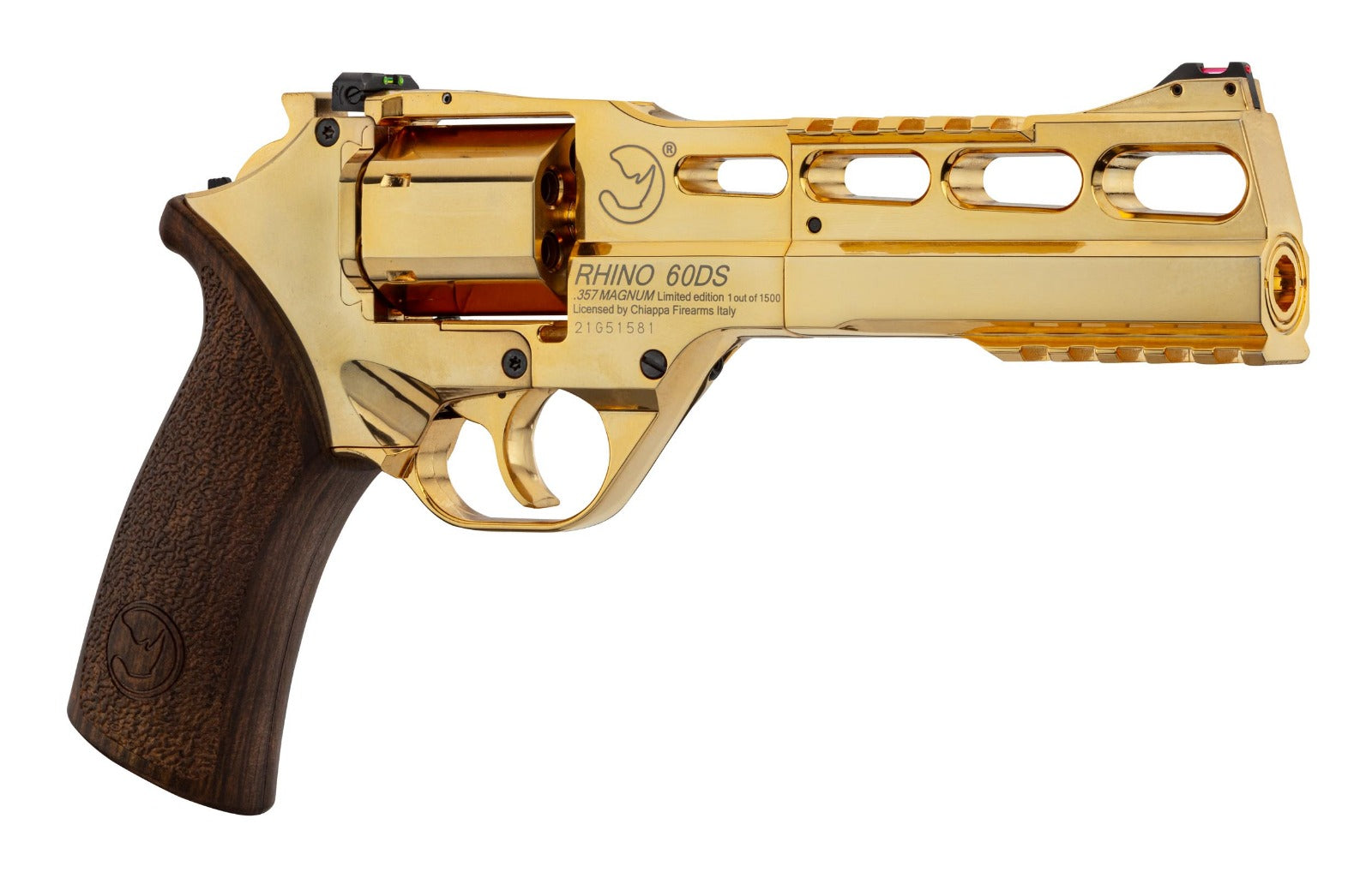 BO Chiappa Rhino 60DS .357 Magnum CO2 Revolver 18K Real Gold Ver. ( Limited Edition )