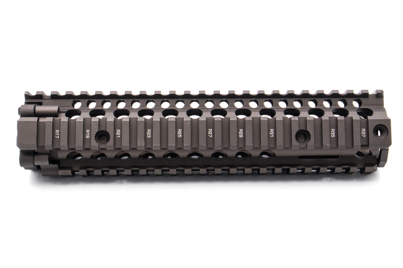 EMG Daniel Defense Rail Licensed DD MK18 RIS 2 9.5inch Handguard Rail For AEG / MWS / WA / GHK / PTW GBBR ( MK18 RAIL INTERFACE SYSTEM II, RIS II FDE ) ( Eagle Eye )