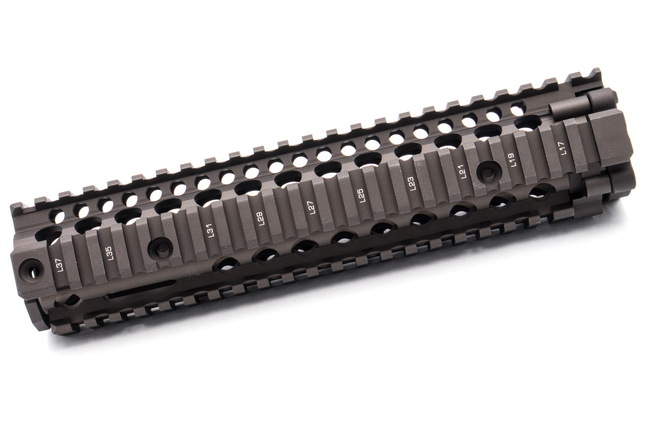 EMG Daniel Defense Rail Licensed DD MK18 RIS 2 9.5inch Handguard Rail For AEG / MWS / WA / GHK / PTW GBBR ( MK18 RAIL INTERFACE SYSTEM II, RIS II FDE ) ( Eagle Eye )