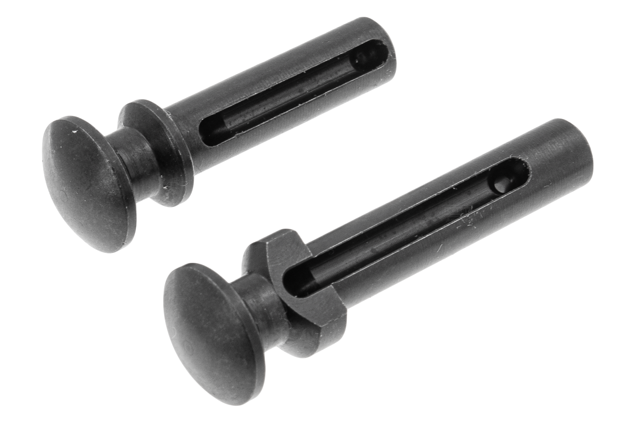 SP System T8 Steel Extended Take Down Receiver Pin With Detent And Spring for Marui TM MWS M4 GBB