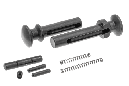 SP System T8 Steel Extended Take Down Receiver Pin With Detent And Spring for Marui TM MWS M4 GBB