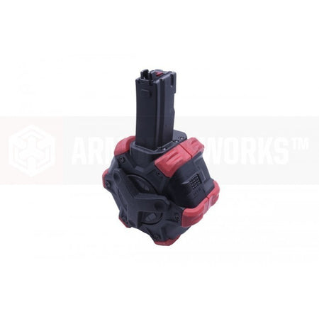 AW Custom™ Adaptive Drum Magazine for AP series GBB ( Red )
