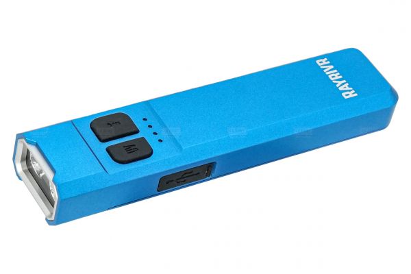 RAYRIVR Reveal V1 1000lm Pocket Flashlight with UV Light ( Blue )