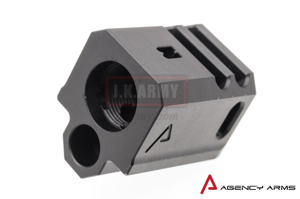 RWA Agency Arms 417 Compensator ( Silver ) (14mm CCW )