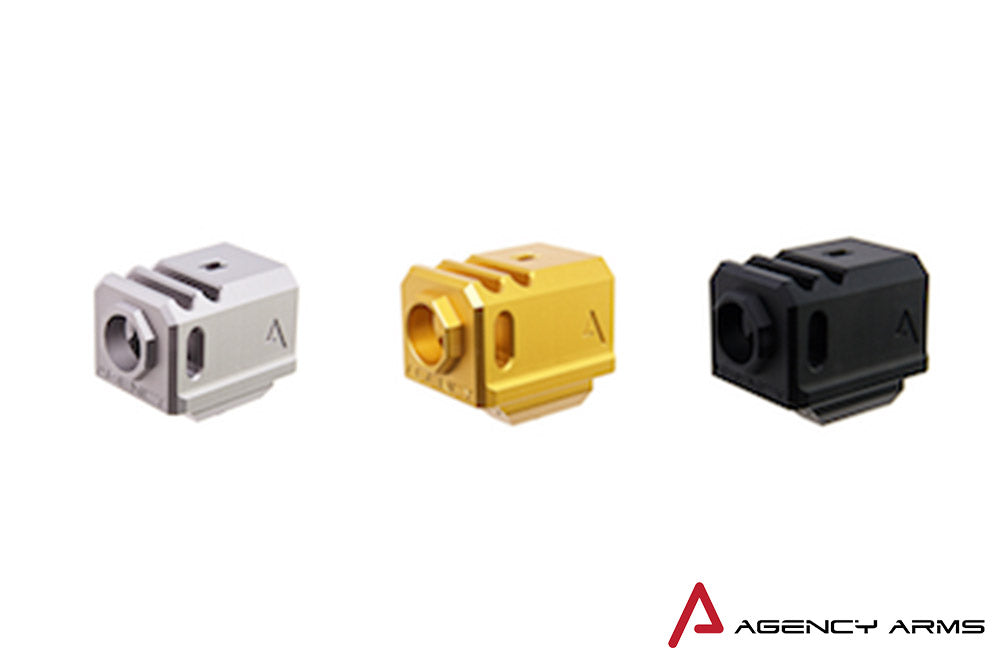 RWA Agency Arms 417 Compensator ( Silver ) (14mm CCW )