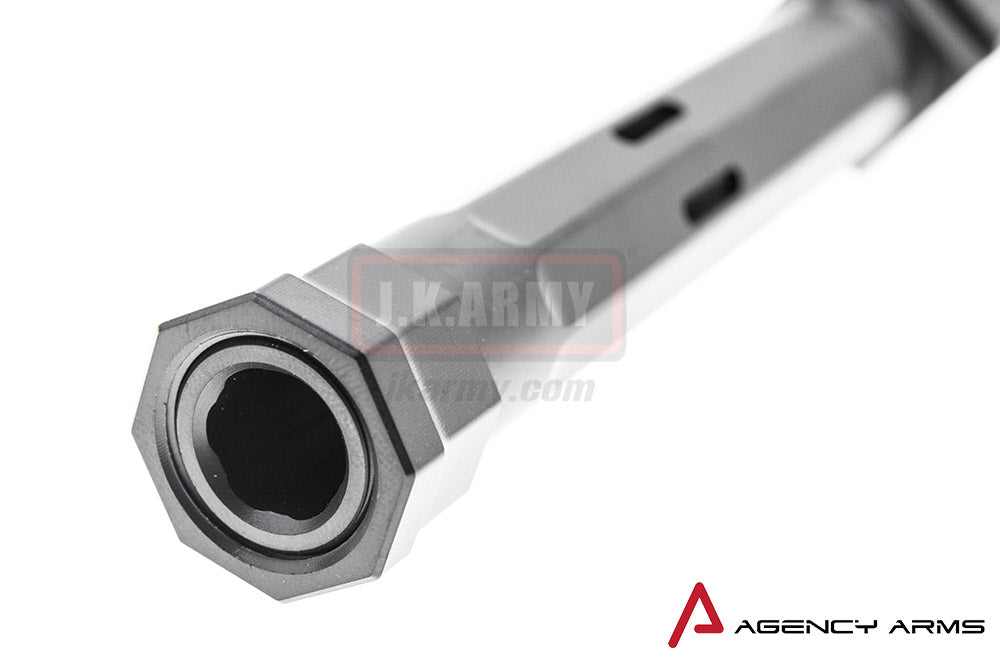 RWA Agency Arms 917 Threaded Outer Barrel 14mm CCW Black Nitride for Tokyo Marui Model 17