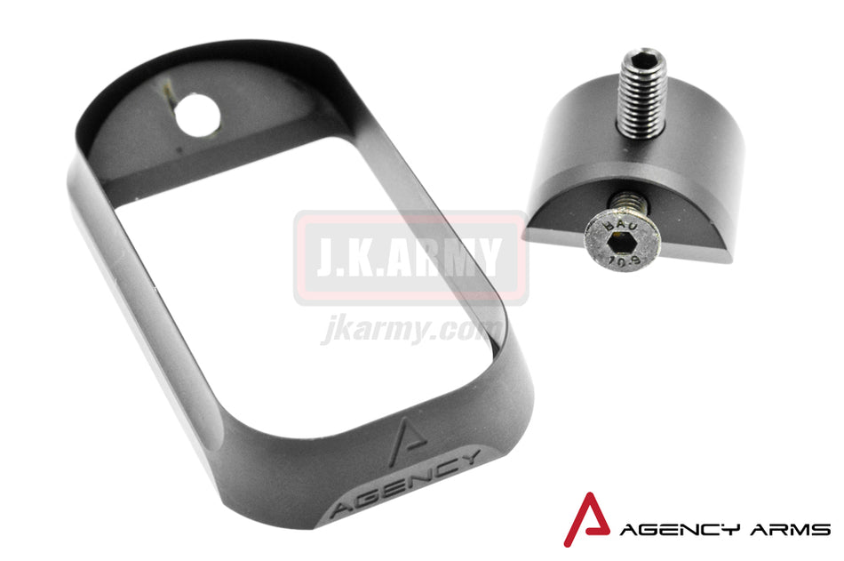 RWA Agency Arms Magwell for Tokyo Marui G Model 17 ( Black )