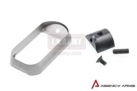 RWA Agency Arms Magwell for Tokyo Marui Model 17 ( Gun Metal Grey )