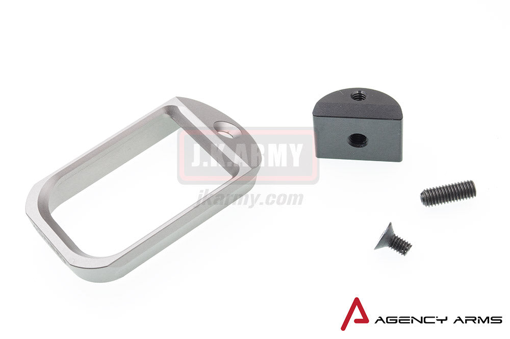 RWA Agency Arms Magwell for Tokyo Marui Model 17 ( Gun Metal Grey )