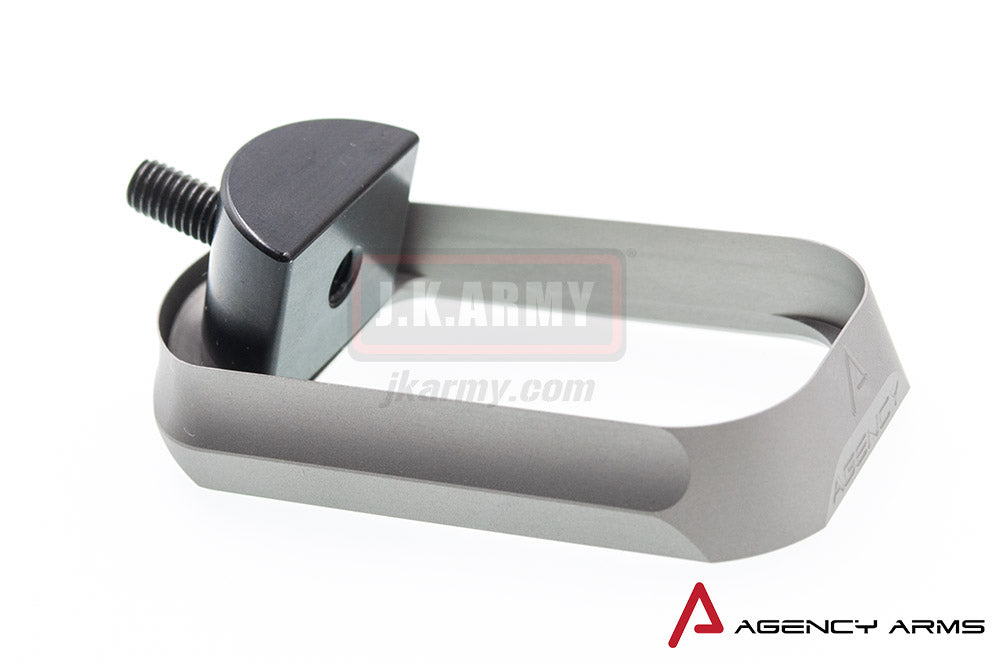 RWA Agency Arms Magwell for Tokyo Marui Model 17 ( Gun Metal Grey )