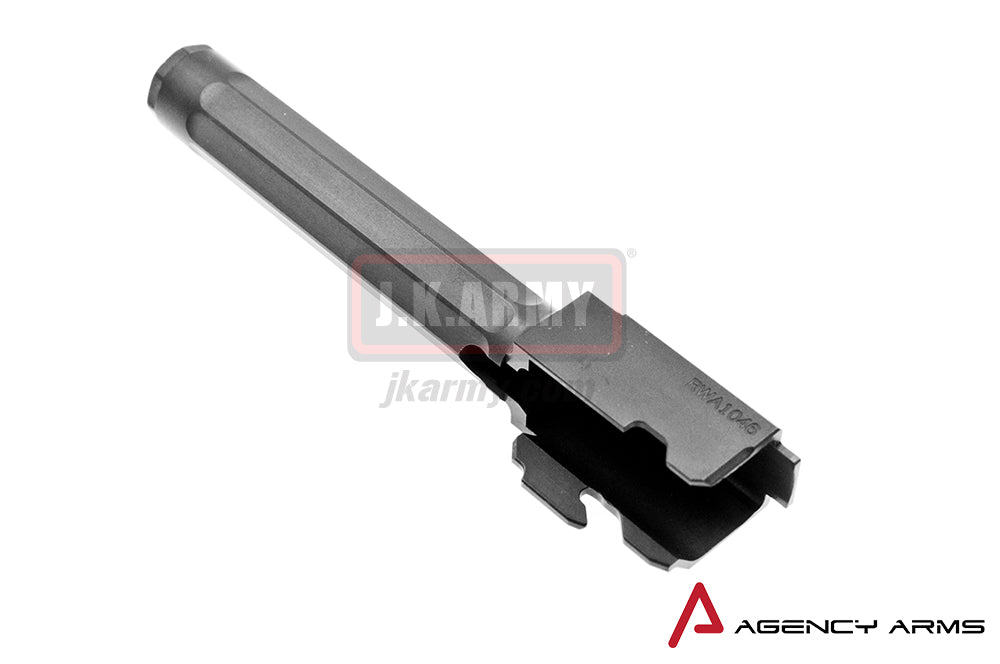 RWA Agency Arms Outer Barrel Black Nitride for Tokyo Marui Model 17