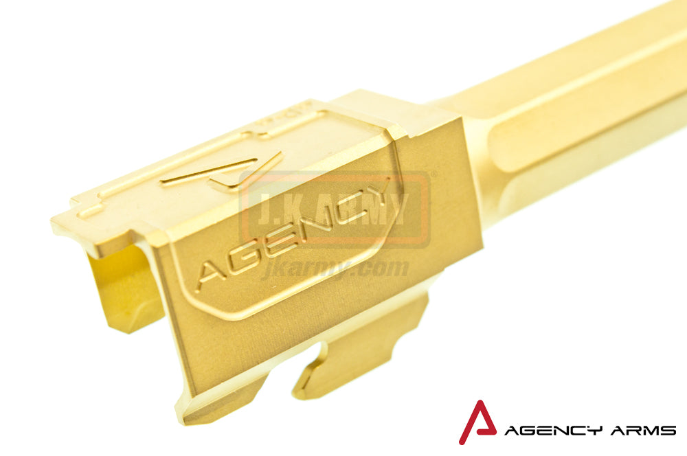 RWA Agency Arms Outer Barrel Titanium Nitride (TiN) for Tokyo Marui Model 17