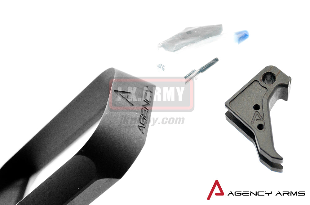 RWA Agency Arms Urban Combat Slide Set for Marui Model 17 ( Cerakote Agency Grey )