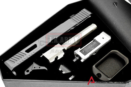 RWA Agency Arms Urban Combat Slide Set for Marui Model 17 ( Cerakote Agency Grey )