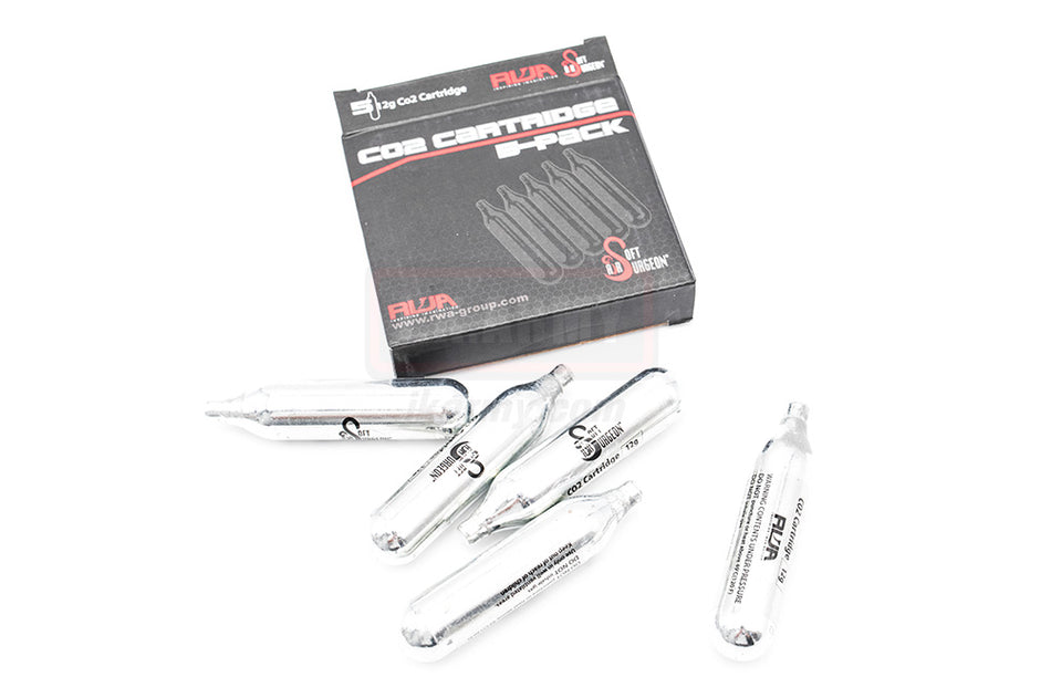 RWA 12G CO2 Capsule Box of 5pcs [ HK LOCAL SHOP ONLY ]