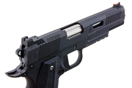 RWA Nighthawk Custom Agent 2 CO2 GBB Pistol Airsoft ( Stainless Steel Version ) ( Black )