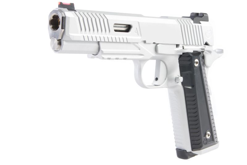 RWA NIGHTHAWK CUSTOM AGENT 2 GBB Pistol ( CERAKOTE Silver ) ( TM 1911 System ) ( Limited Edition )