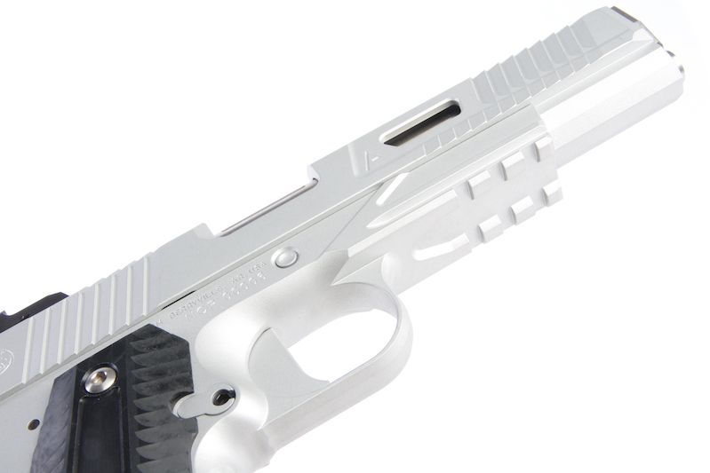 RWA NIGHTHAWK CUSTOM AGENT 2 GBB Pistol ( CERAKOTE Silver ) ( TM 1911 System ) ( Limited Edition )
