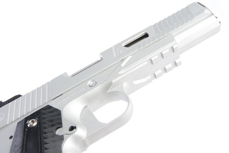 RWA NIGHTHAWK CUSTOM AGENT 2 GBB Pistol ( CERAKOTE Silver ) ( TM 1911 System ) ( Limited Edition )