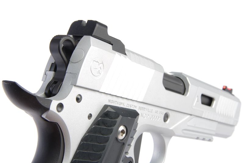 RWA NIGHTHAWK CUSTOM AGENT 2 GBB Pistol ( CERAKOTE Silver Black 2 TONE ) ( TM 1911 System ) ( Limited Edition )