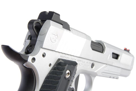 RWA NIGHTHAWK CUSTOM AGENT 2 GBB Pistol ( CERAKOTE Silver Black 2 TONE ) ( TM 1911 System ) ( Limited Edition )