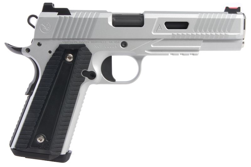 RWA NIGHTHAWK CUSTOM AGENT 2 GBB Pistol ( CERAKOTE Silver Black 2 TONE ) ( TM 1911 System ) ( Limited Edition )