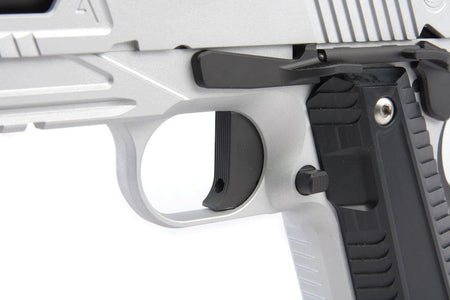 RWA NIGHTHAWK CUSTOM AGENT 2 GBB Pistol ( CERAKOTE Silver Black 2 TONE ) ( TM 1911 System ) ( Limited Edition )