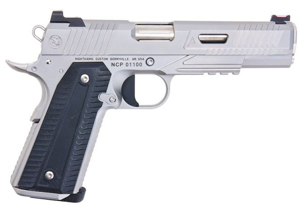 RWA Nighthawk Custom Agent 2 CO2 GBB Pistol Airsoft ( Stainless Steel Version ) ( Silver )